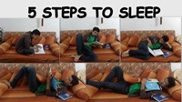 Five steps to sleep